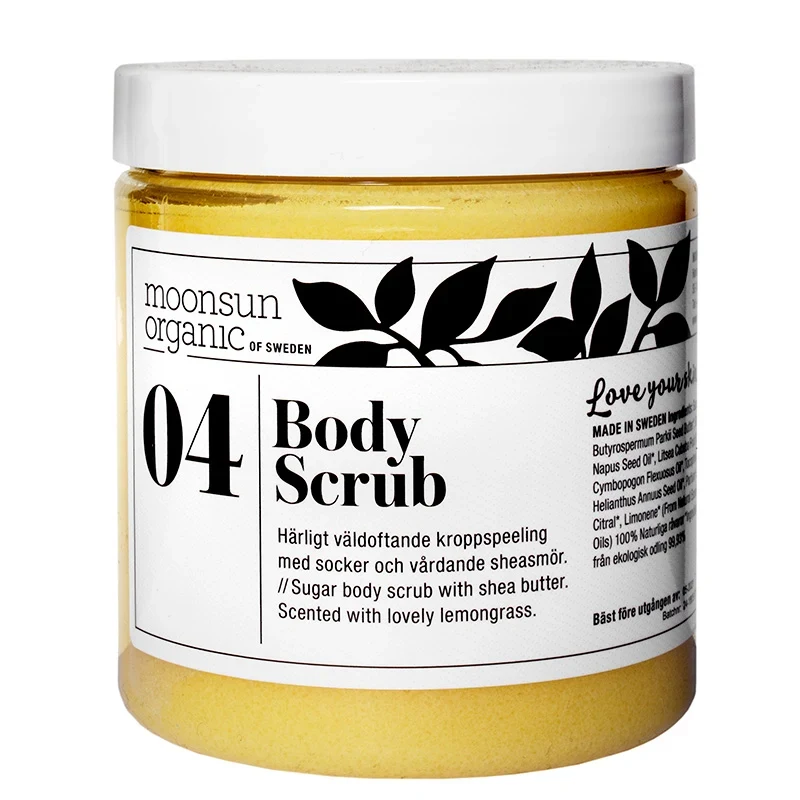 Moonsun Organic of Sweden Body Scrub 250 ml Moonsun