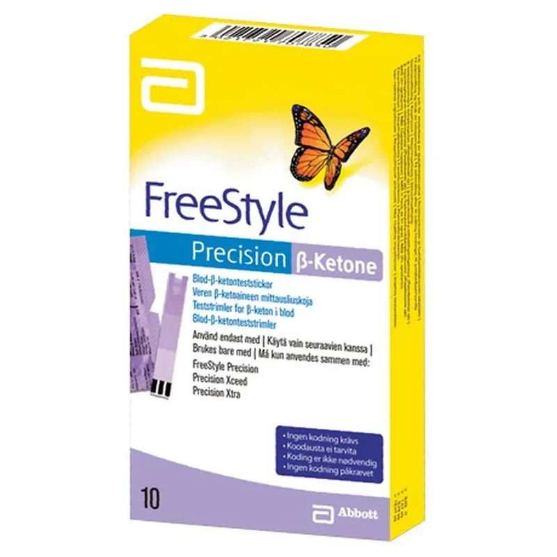 FreeStyle Precision Betaketon teststickor 10 st FreeStyle