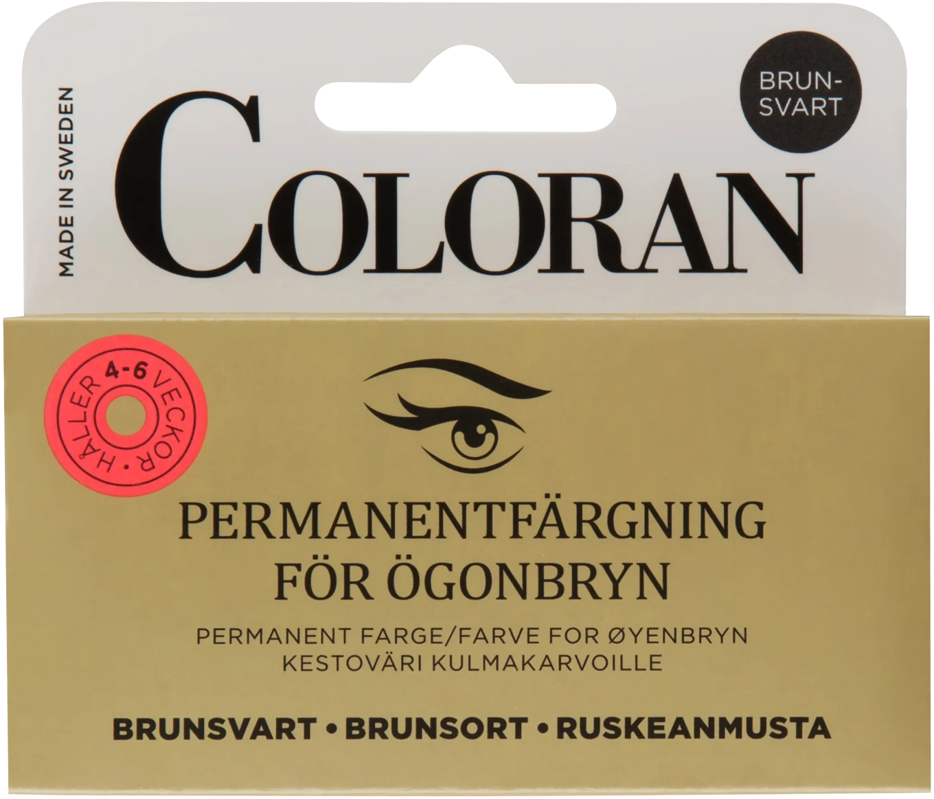 Coloran Ögonbrynsfärg 1st Brunsvart Coloran