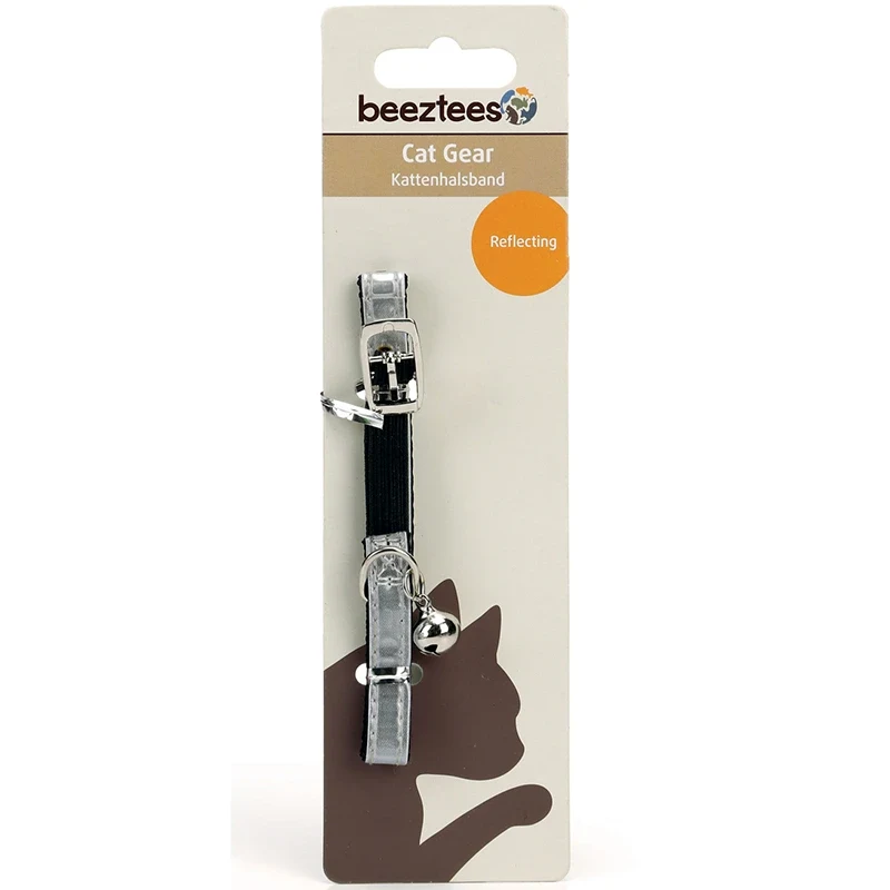 Beeztees Katthalsband Brite Reflex Vit Beeztees