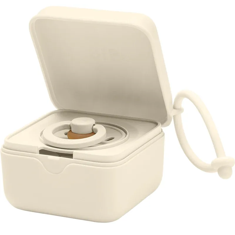 BIBS Pacifier Box Ivory Bibs