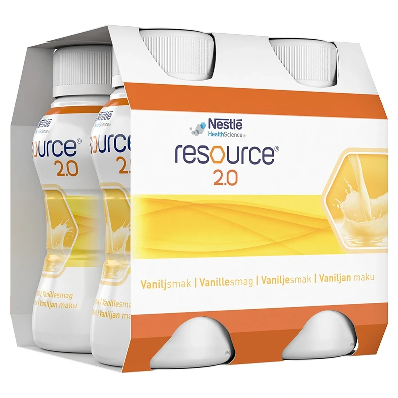 Resource 2.0 Vanilj 4x200 ml Resource