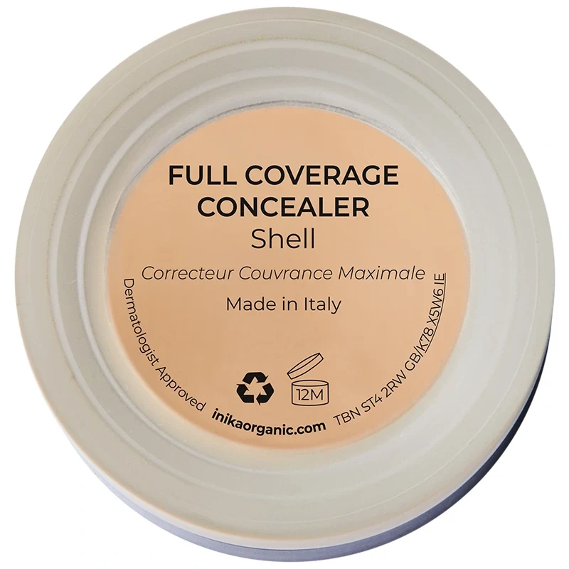 INIKA Full Coverage Concealer 3,5 g Shell Inika Organic
