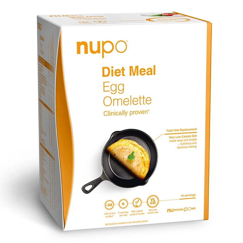 Nupo Diet Meal Egg Omelette 10 portioner Nupo