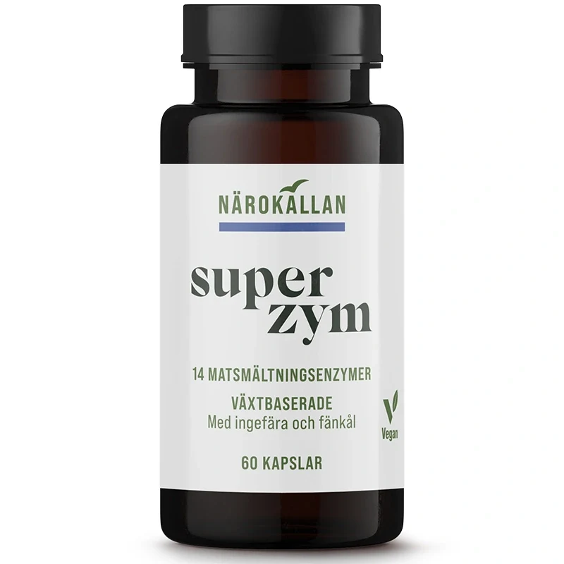 Närokällan Superzym 60 kapslar Närokällan