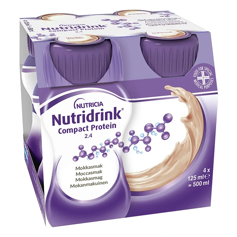 Nutridrink Compact Protein drickfärdigt Mocca 4x125ml Nutridrink