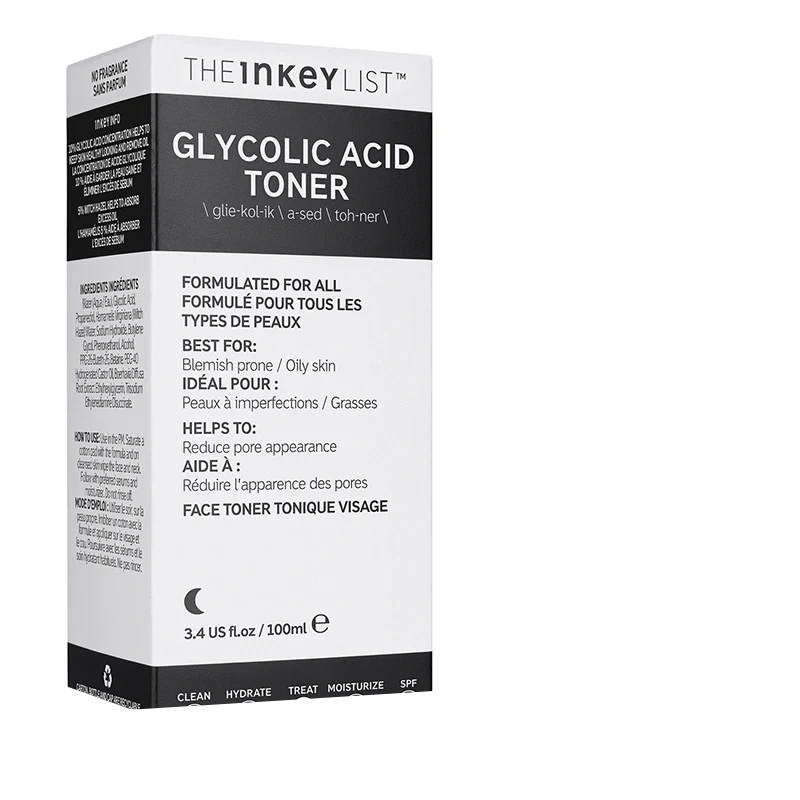 The Inkey List Glycolic Acid Toner 100ml The Inkey List 