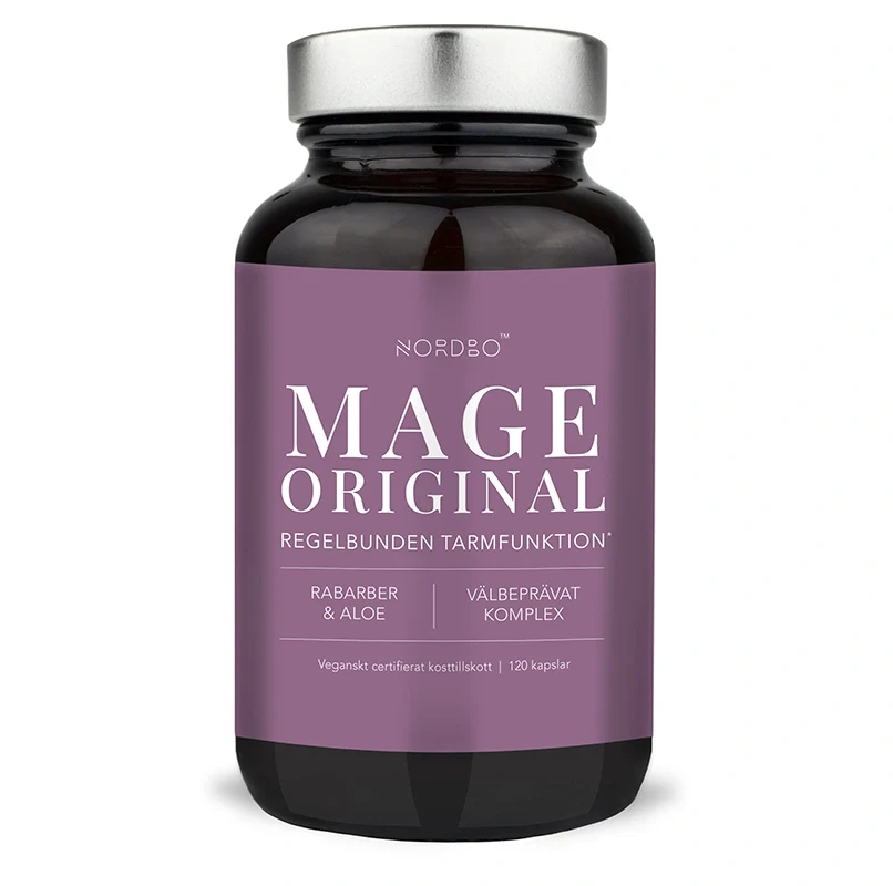Nordbo Mage 120 kapslar Nordbo