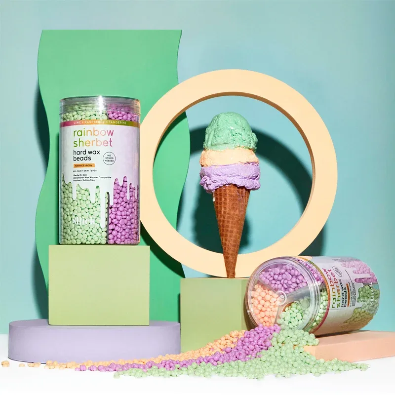 Sliick by Salon Perfect Hard Wax Beads Rainb Sherbet 425g sliick