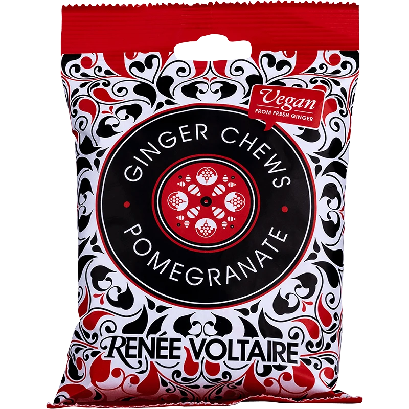 Renée Voltaire Ginger Chews Granatäpple 120 g Renée Voltaire