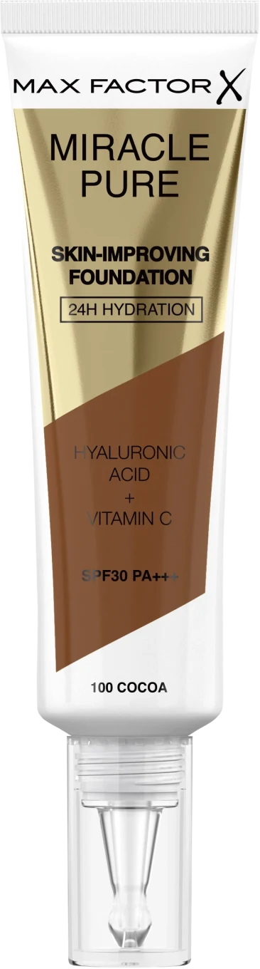 Max Factor Miracle Pure Foundation 100 Cocoa Max Factor