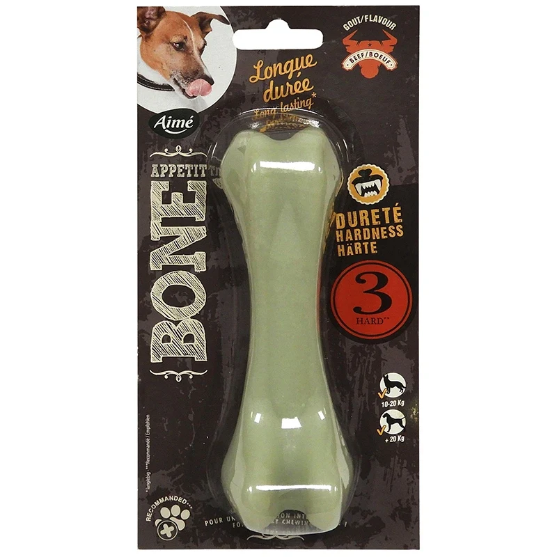 Aimé Bone Appetit Nylontuggben Hårt Medium Beef 15 cm Aimé