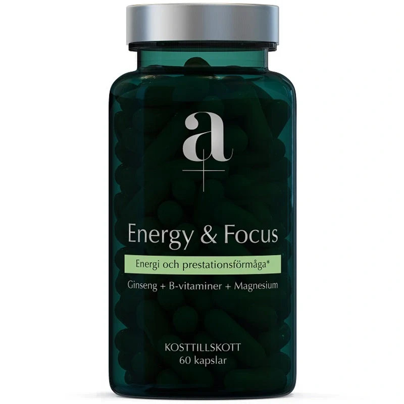 A+ Energy & Focus 60 kapslar A+
