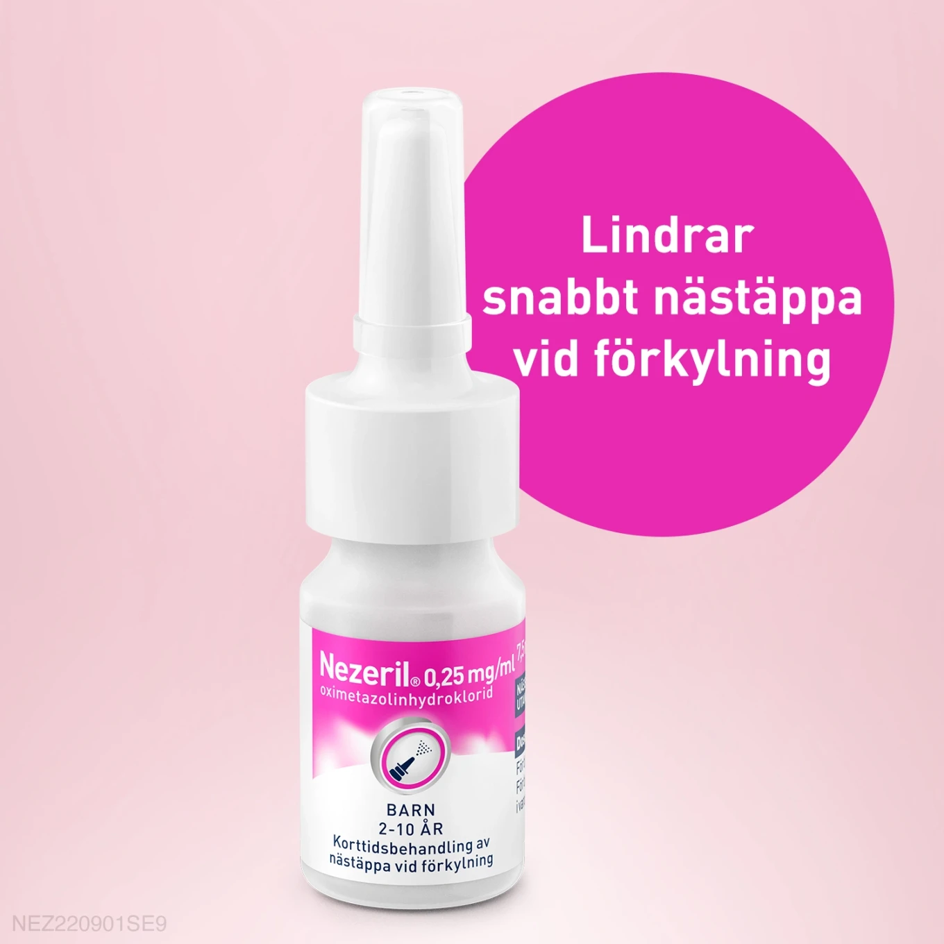 Nezeril nässpray 0,25 mg/ml 7,5 ml Nezeril