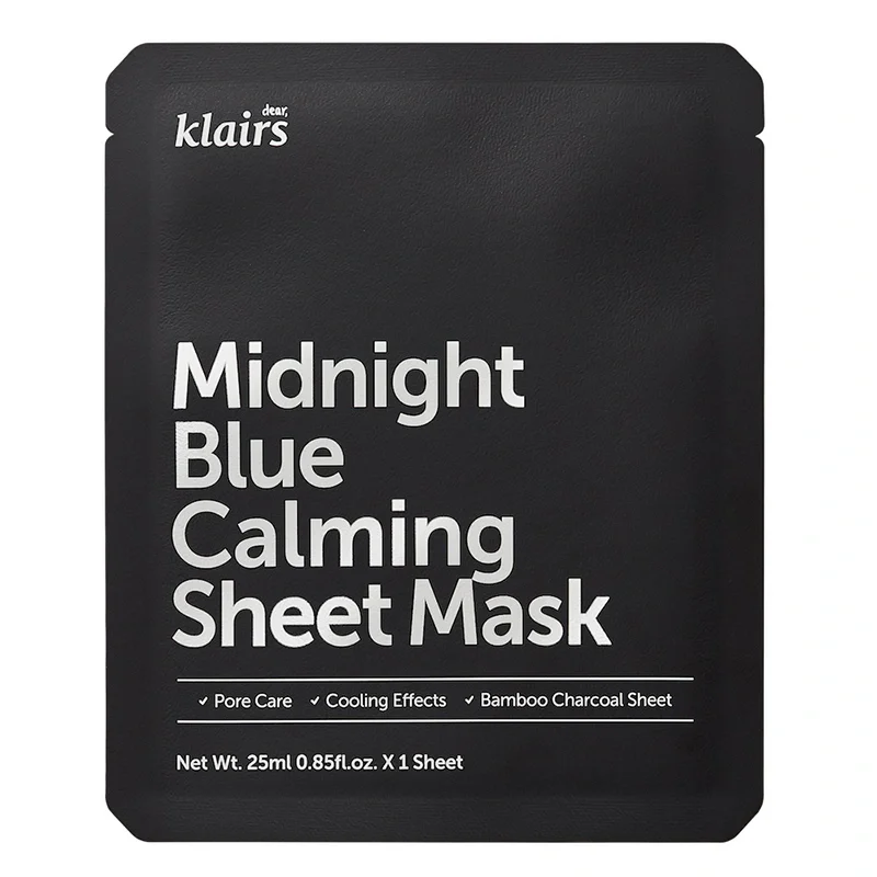 Klairs Midnight Blue Calming Sheet Mask 25 ml Klairs