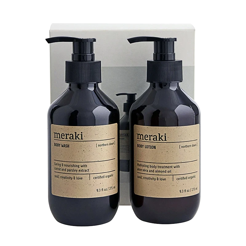 Meraki Presentask Northern Dawn Body Care Vit 2 x 275 ml Meraki