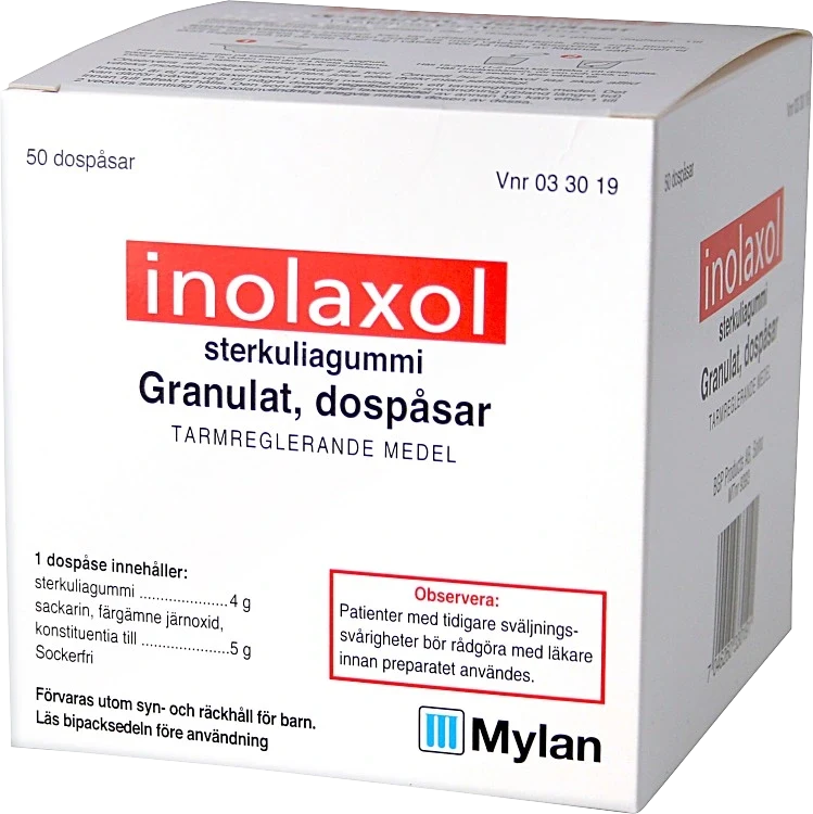 Inolaxol granulat dospåse 50 st Inolaxol