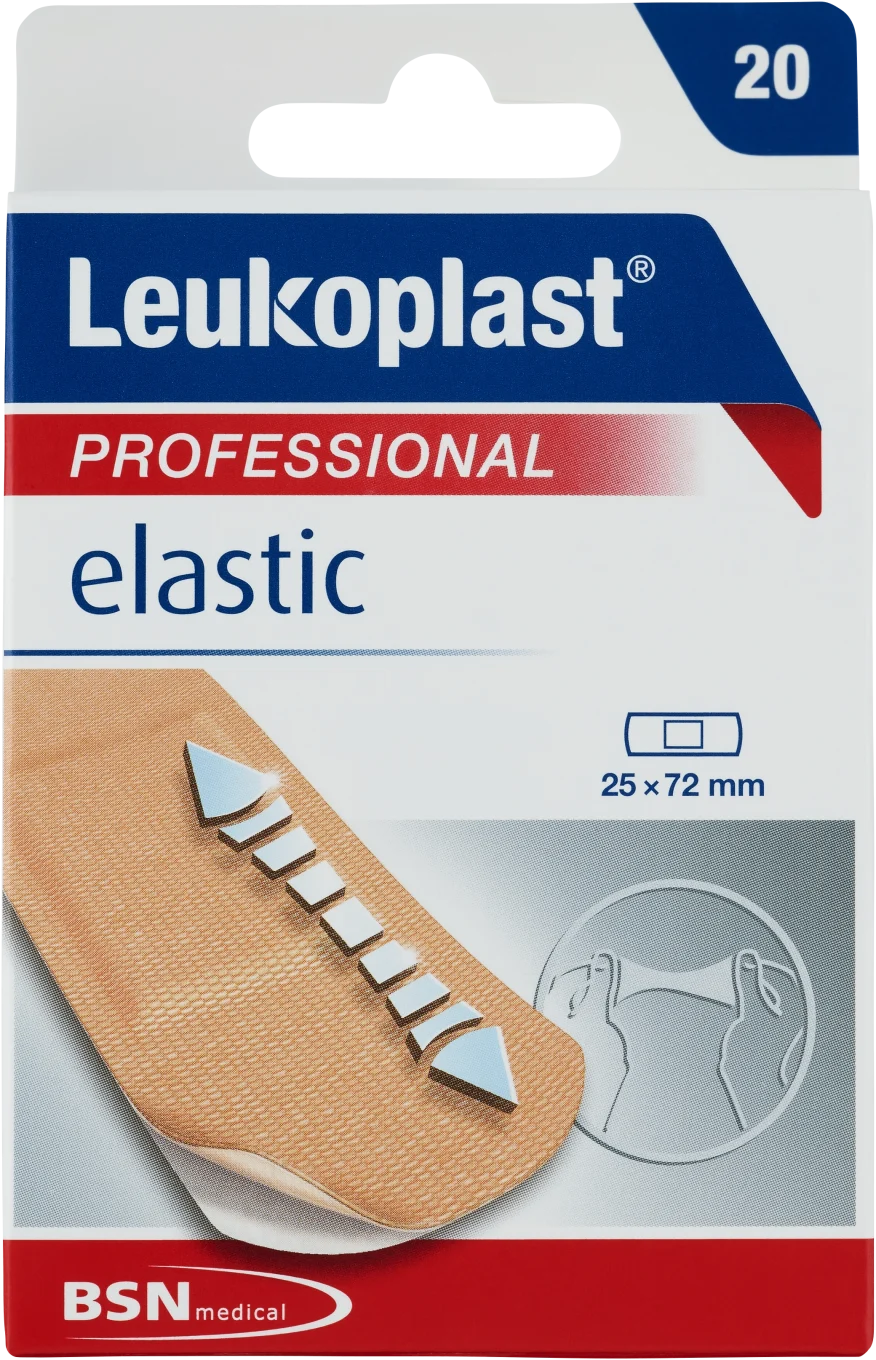 Leukoplast Elastic 20 st 25x72 mm Leukoplast
