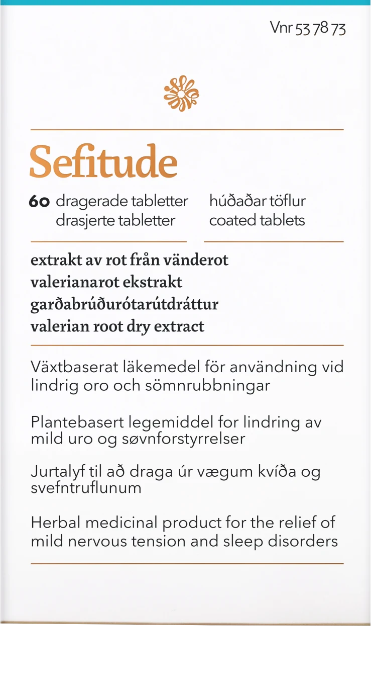 Florealis Sefitude 60 tabletter Florealis