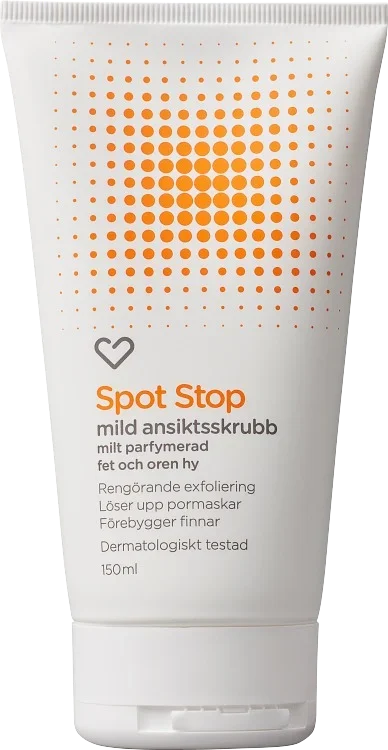 Hjärtats Spot Stop Mild ansiktsskrubb 150 ml Hjärtats