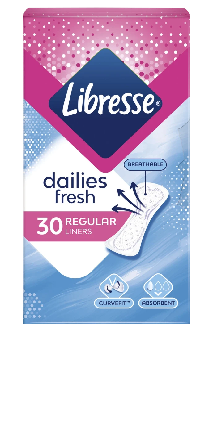 Libresse Dailies Fresh trosskydd normal 30 st Libresse