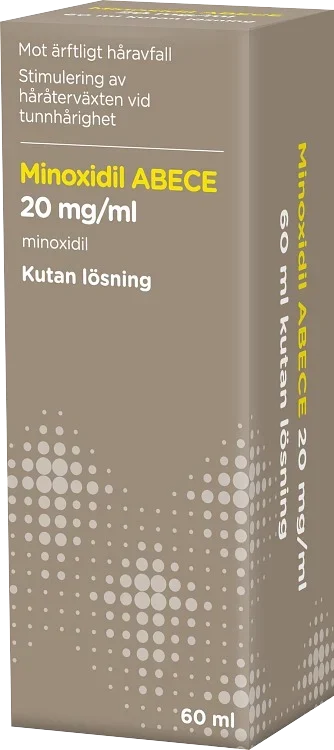 Minoxidil ABECE Kutan lösning 20mg/ml 60ml ABECE
