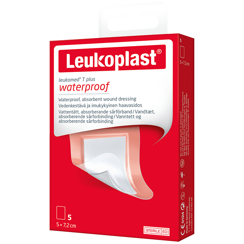 Leukoplast Leukomed T Plus 5 x 7,2 cm 5 st Leukoplast