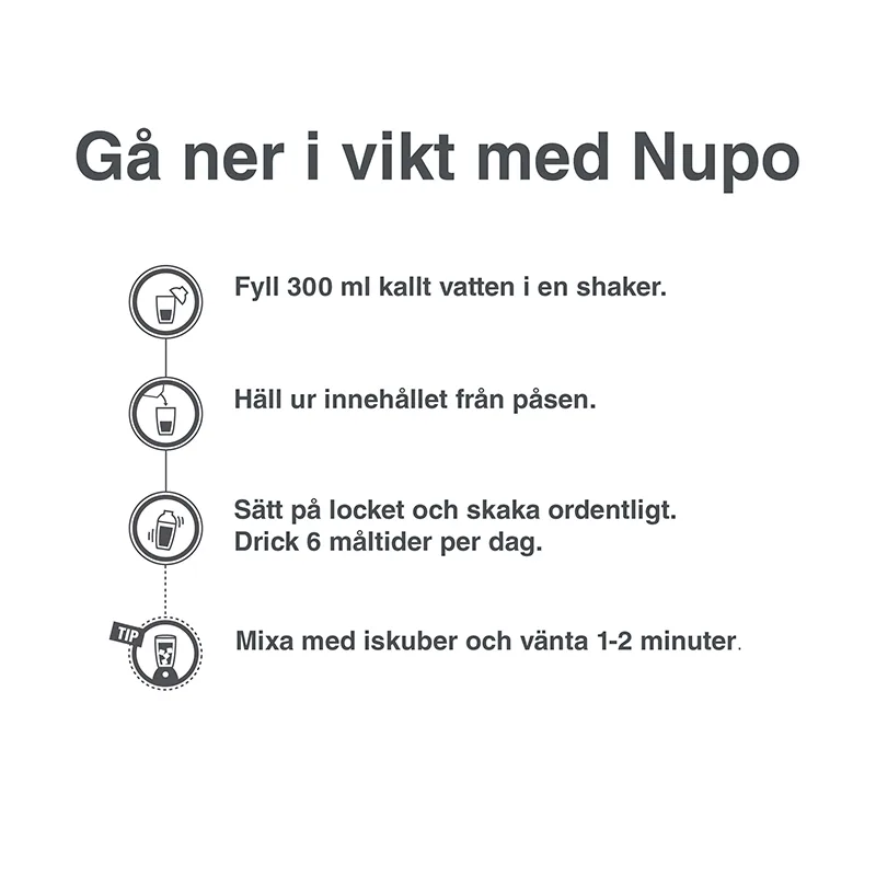 Nupo Diet Shake Vanilla 10 portioner Nupo