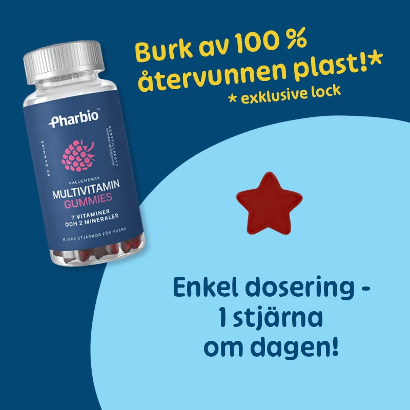 Pharbio Multivitamin Gummies 60 st Pharbio