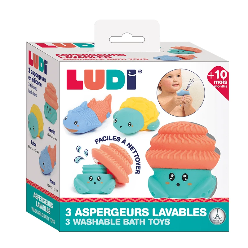 LUDI Badleksaker Aquacopains 3 st Ludi
