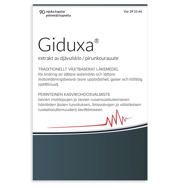 Giduxa Kapsel, mjuk Blister, 90 kapslar Giduxa