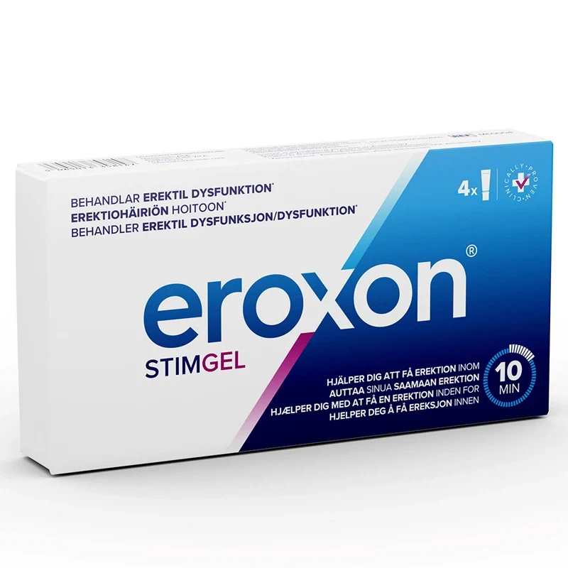 Eroxon® Potensmedel Gel endostuber 4 st eroxon