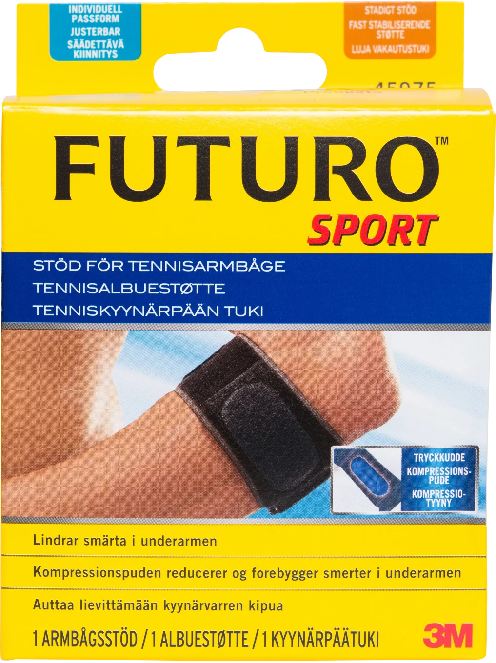 Futuro Stöd För Tennisarmbåge Armbågsrem Futuro