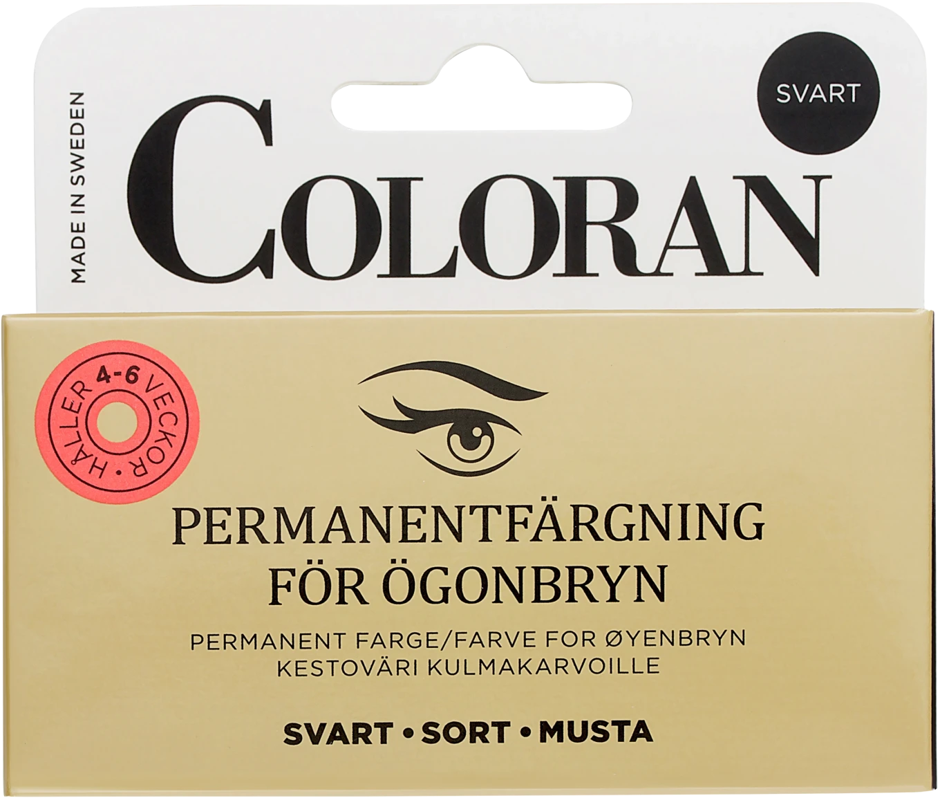 Coloran Ögonbrynsfärg 1st Svart Coloran