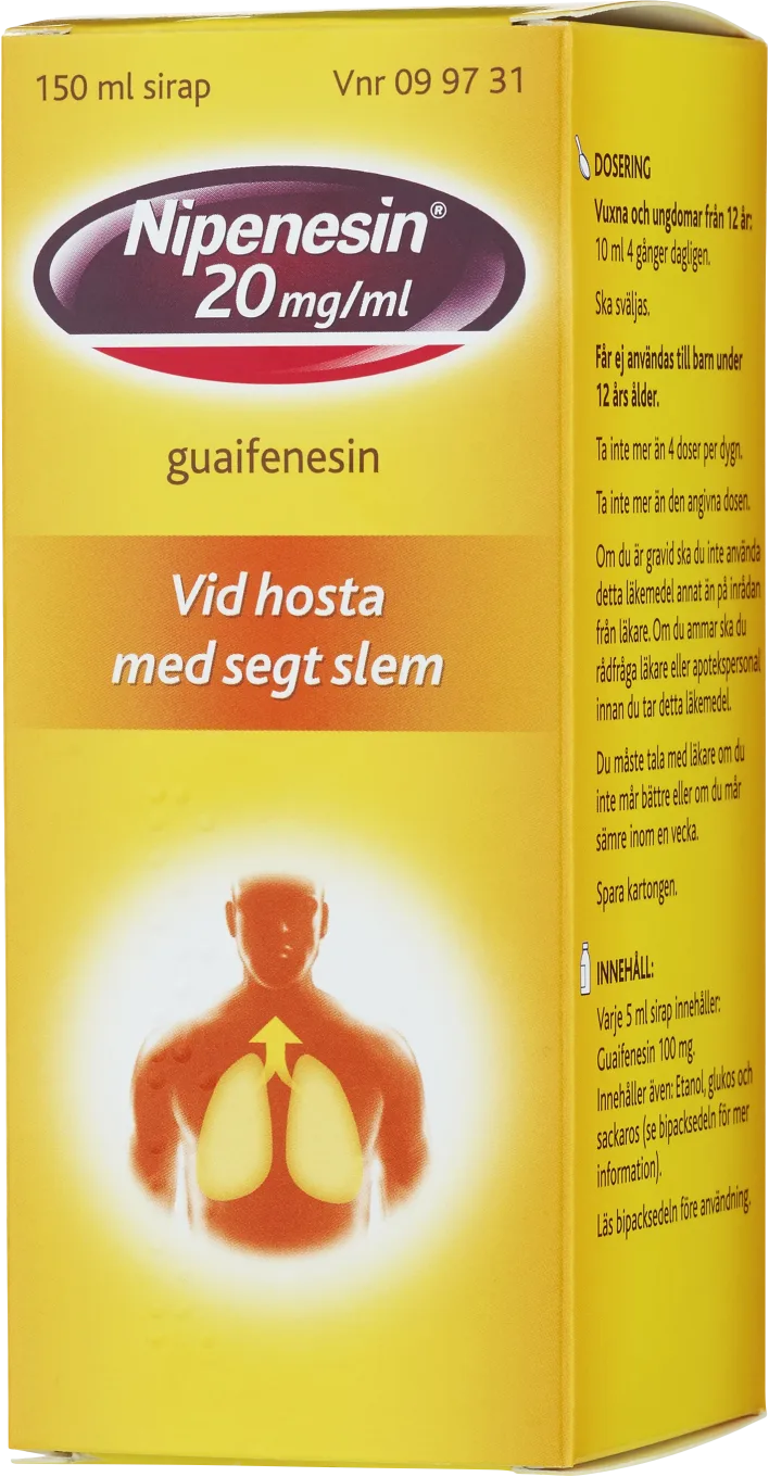 Nipenesin Sirap 20mg/ml Flaska 150 ml Nipenesin