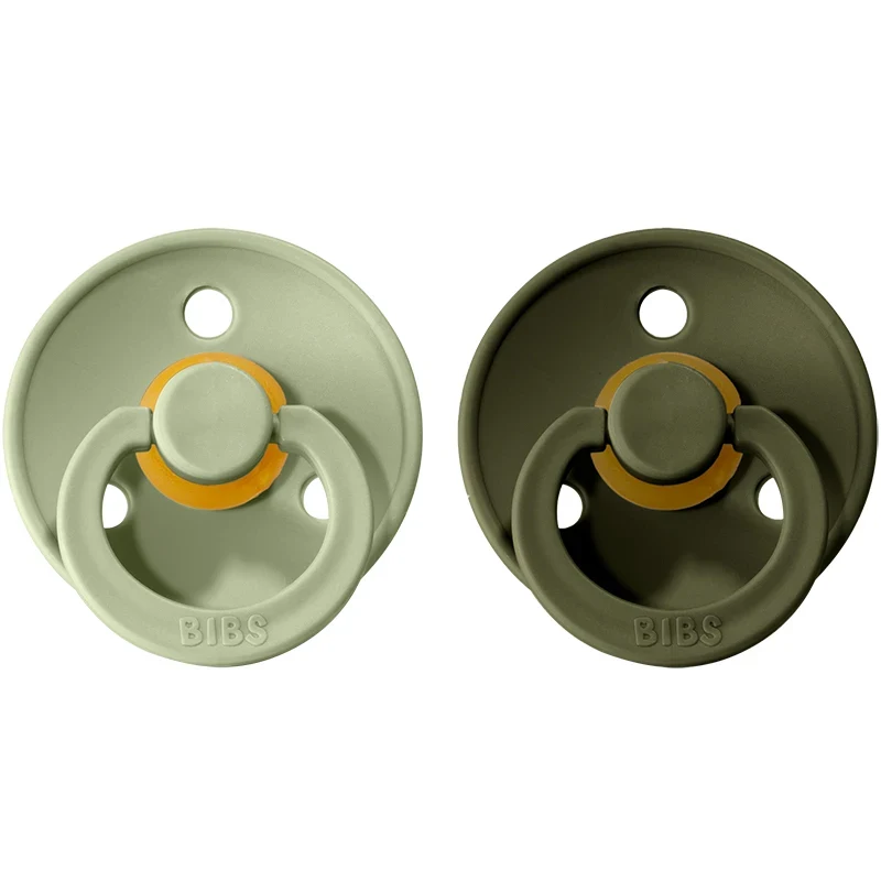 BIBS Napp Sage / Hunter Green +18 månader 2-pack Bibs