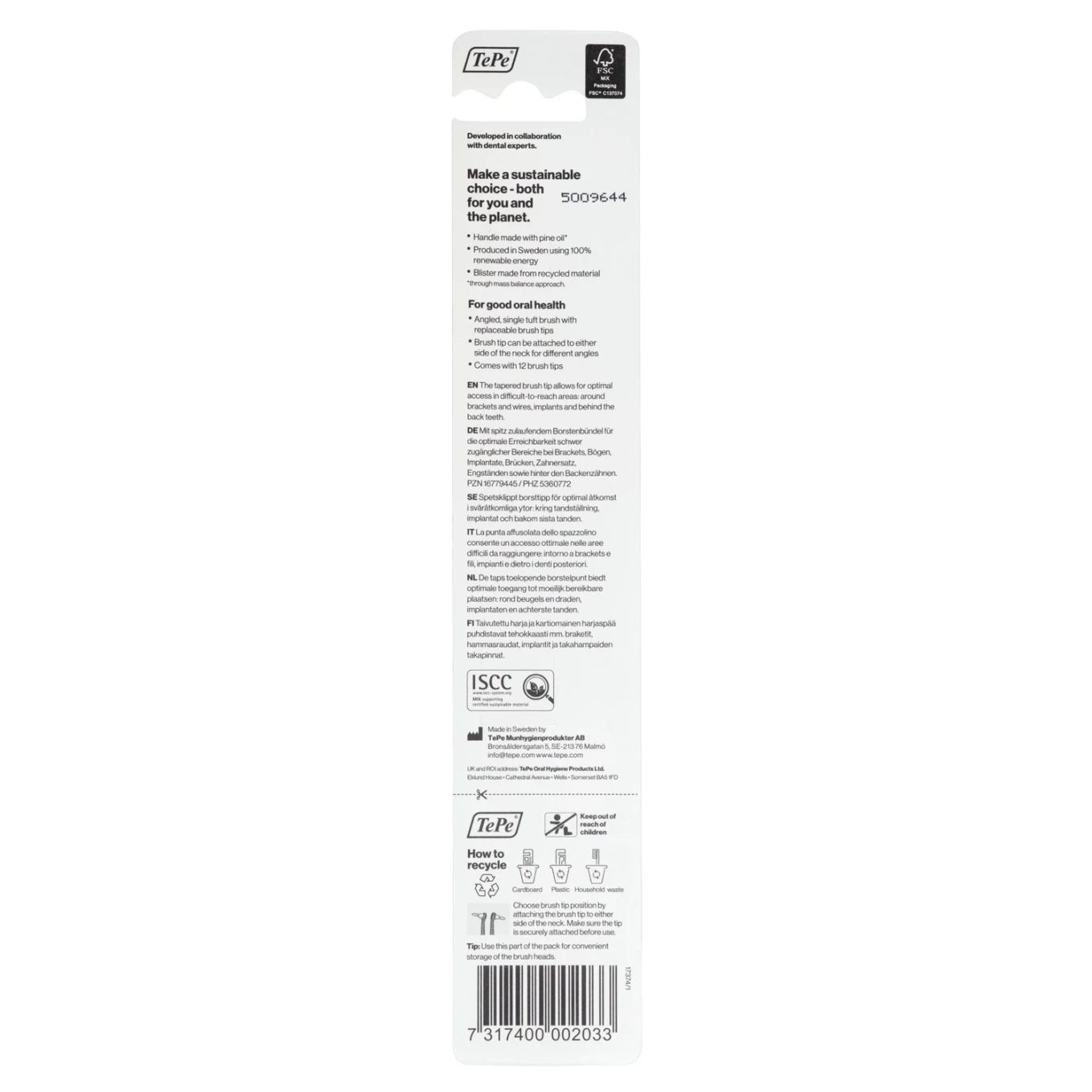 TePe Interspace vinkelborste TePe