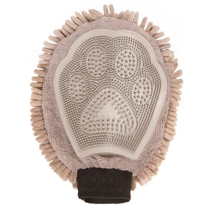 DGS Dirty Dog Grooming Handske 25x18 cm Grå DGS