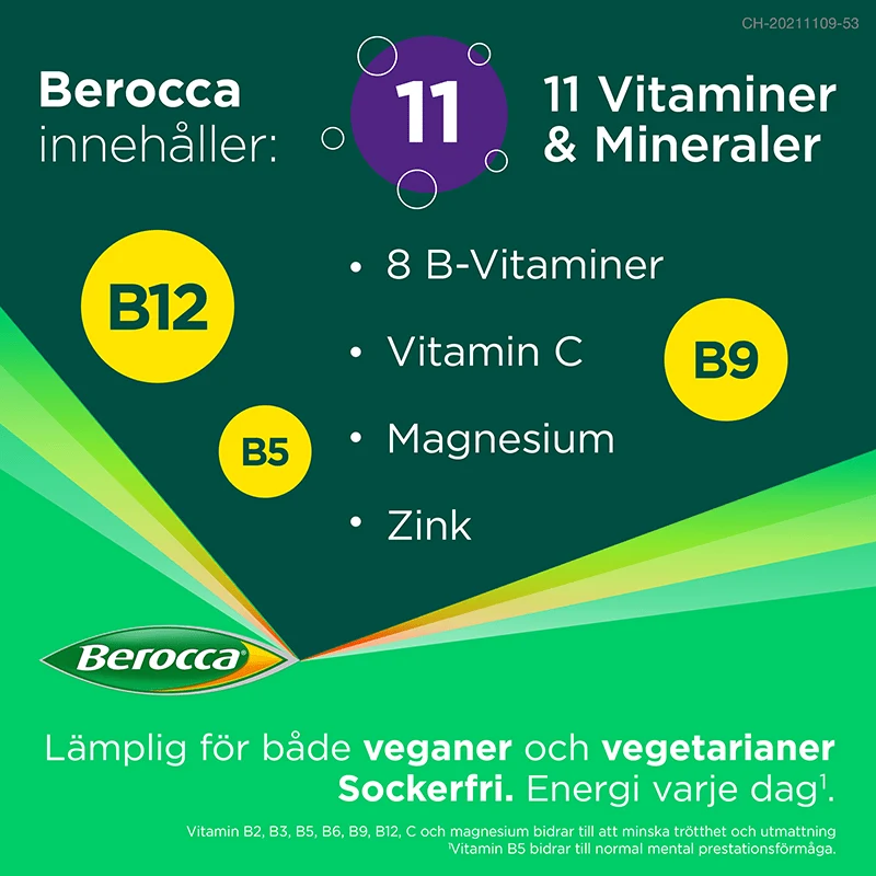 Berocca Energy Cassis & Berries 45 st Berocca