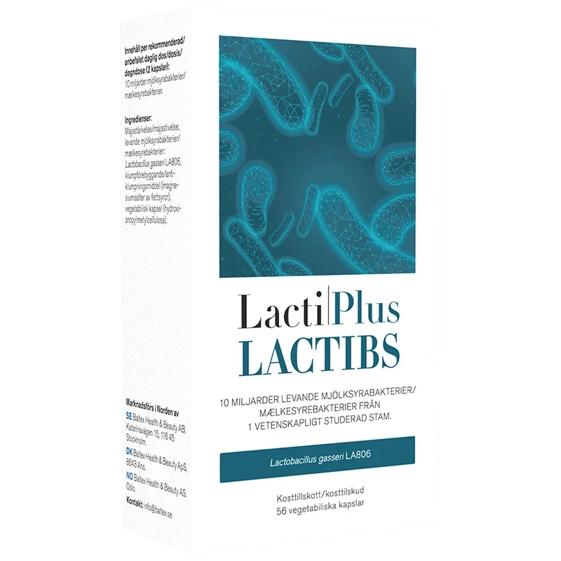 LactiPlus Lactibs 56 kapslar Lactiplus
