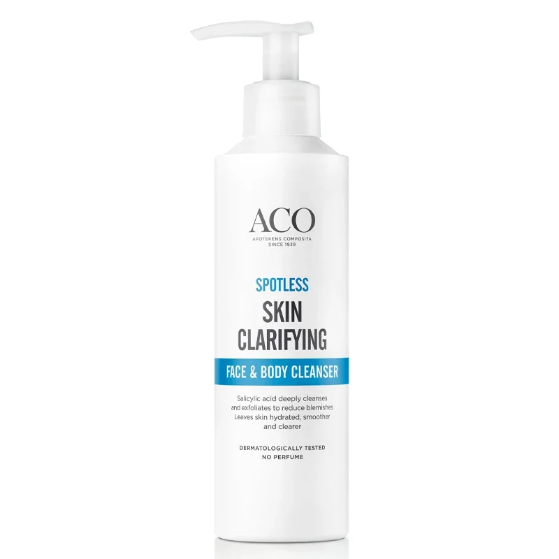 ACO Spotless Skin Clarifying Face & Body Cleanser 200 ml ACO