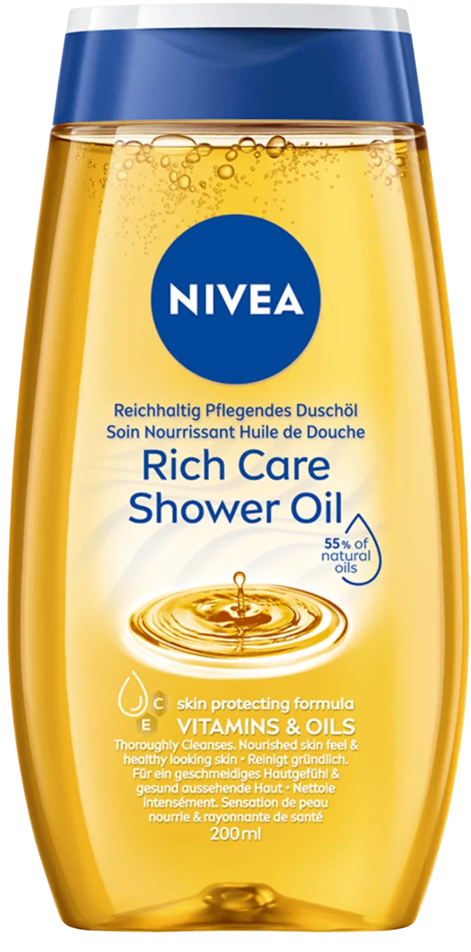 Nivea Rich Caring Shower Oil Natural 200 ml Nivea