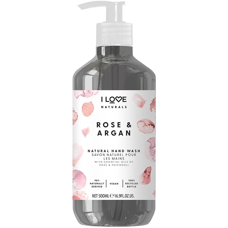 I LOVE Naturals Hand Wash Rose & Argan 500 ml I Love...