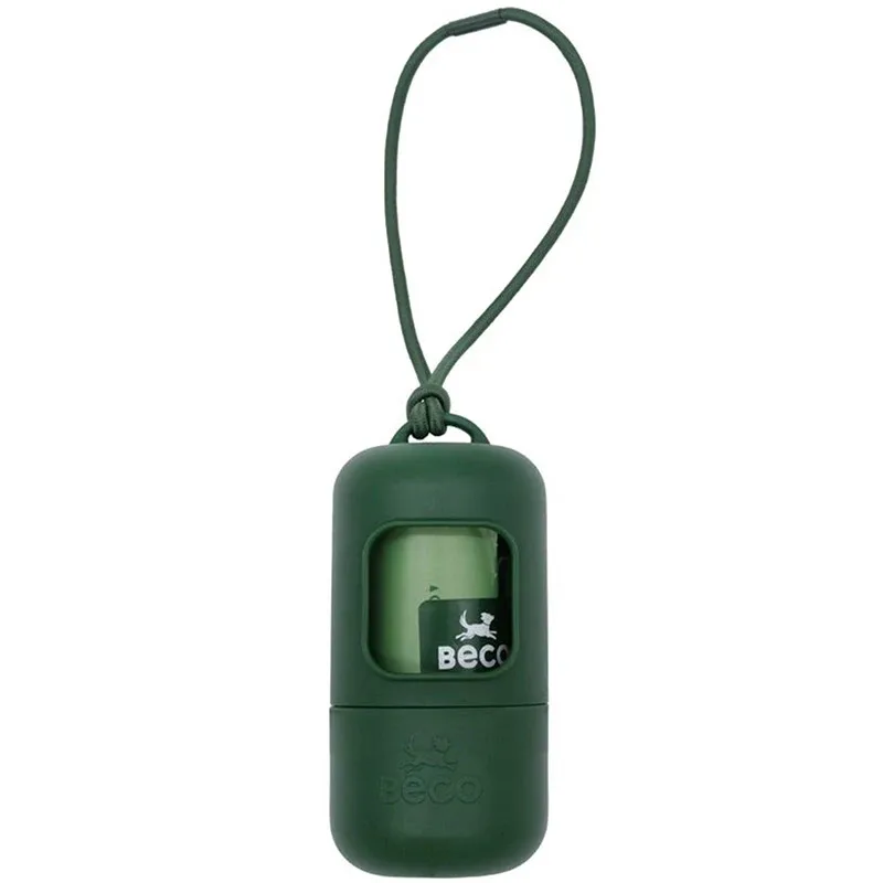 Beco Bajspåsehållare Dispenser Grön inkl 15 påsar Beco