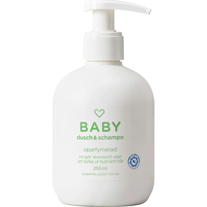 Hjärtats baby 2in1 dusch & schampo 250 ml Hjärtats