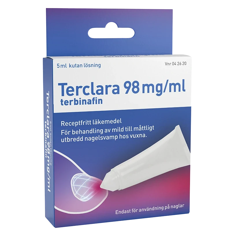 Terclara Kutan lösning 98mg/ml Tub, 5ml Terclara