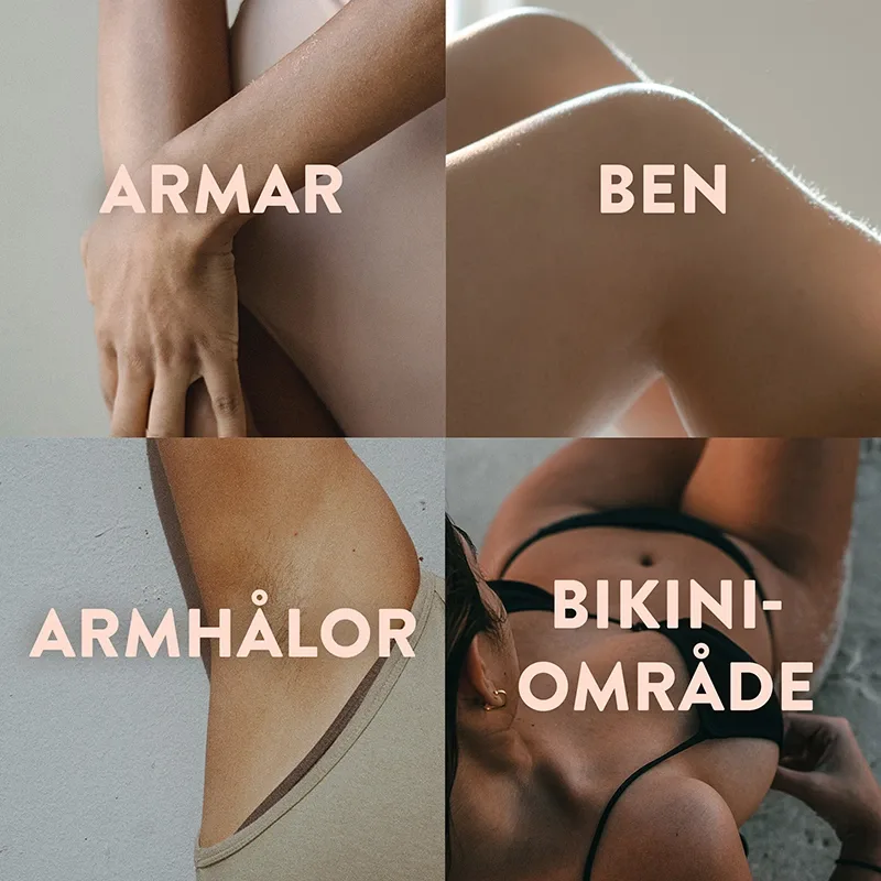 Veet Pure Wax Strips Legs & Body Sensitive Skin 20 st Veet