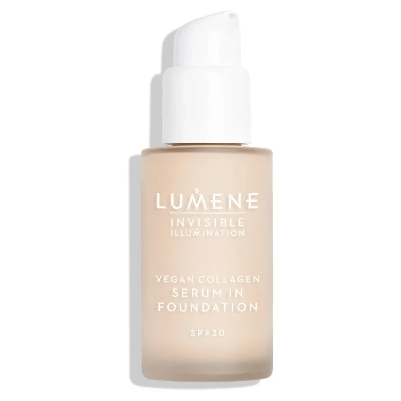 Lumene Invisible Illumination Vegan Collagen Serum in Foundation SPF 30, 30 ml 00 Lumene