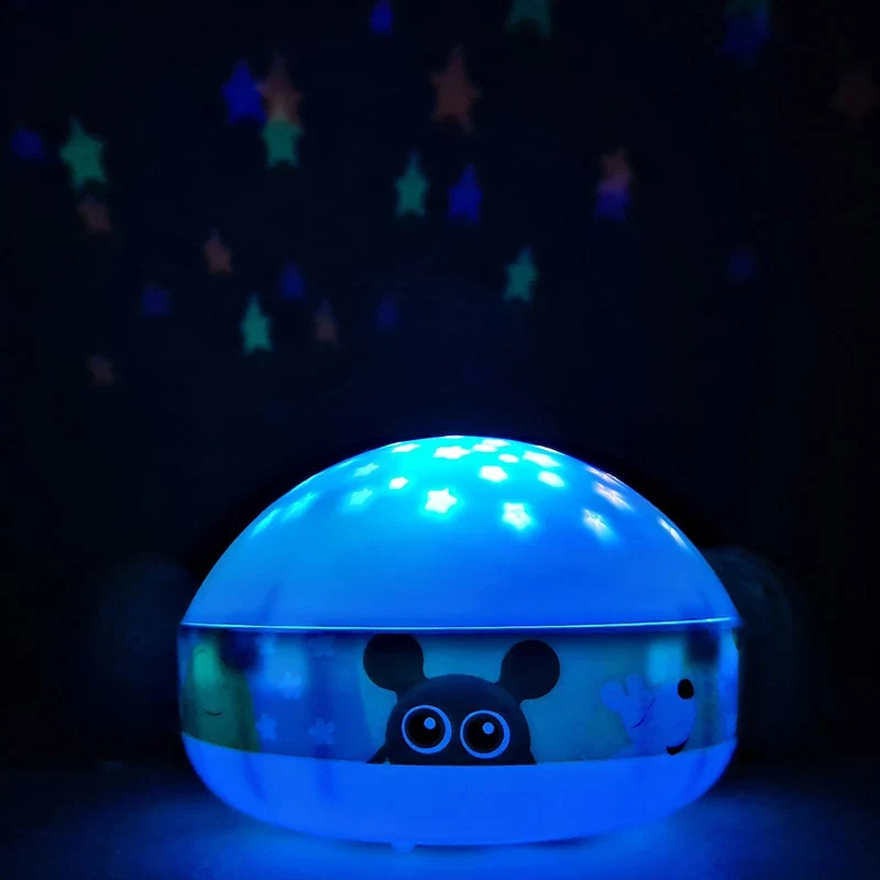 Babblarna Nattlampa med Stjärnhimmel och Vaggvisa Babblarna