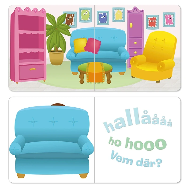 Teddykompaniet Babblarna Tittuuut Babblarna Kartongbok Teddykompaniet